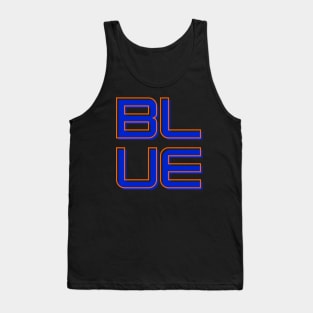 BLUE Bleu Tank Top